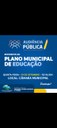 AUDIÊNCIA PÚBLICA REFERENTE AO PLANO MUNICIPAL DE EDUCAÇÃO.