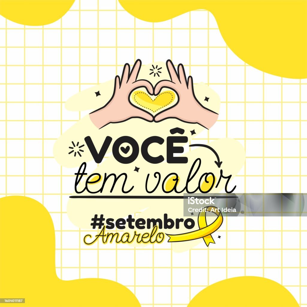O Setembro Amarelo é uma campanha de conscientização sobre a importância da prevenção do suicídio.